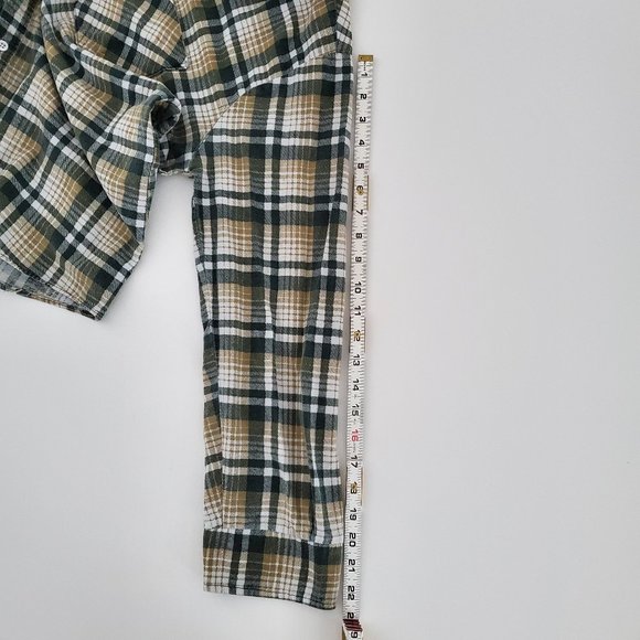 Vintage Flannel Distressed Boho USA 80'S - Picture 4 of 10